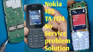 Nokia 105 TA-1174 No Service problem Solution/Nokia 105 new Model network jumper