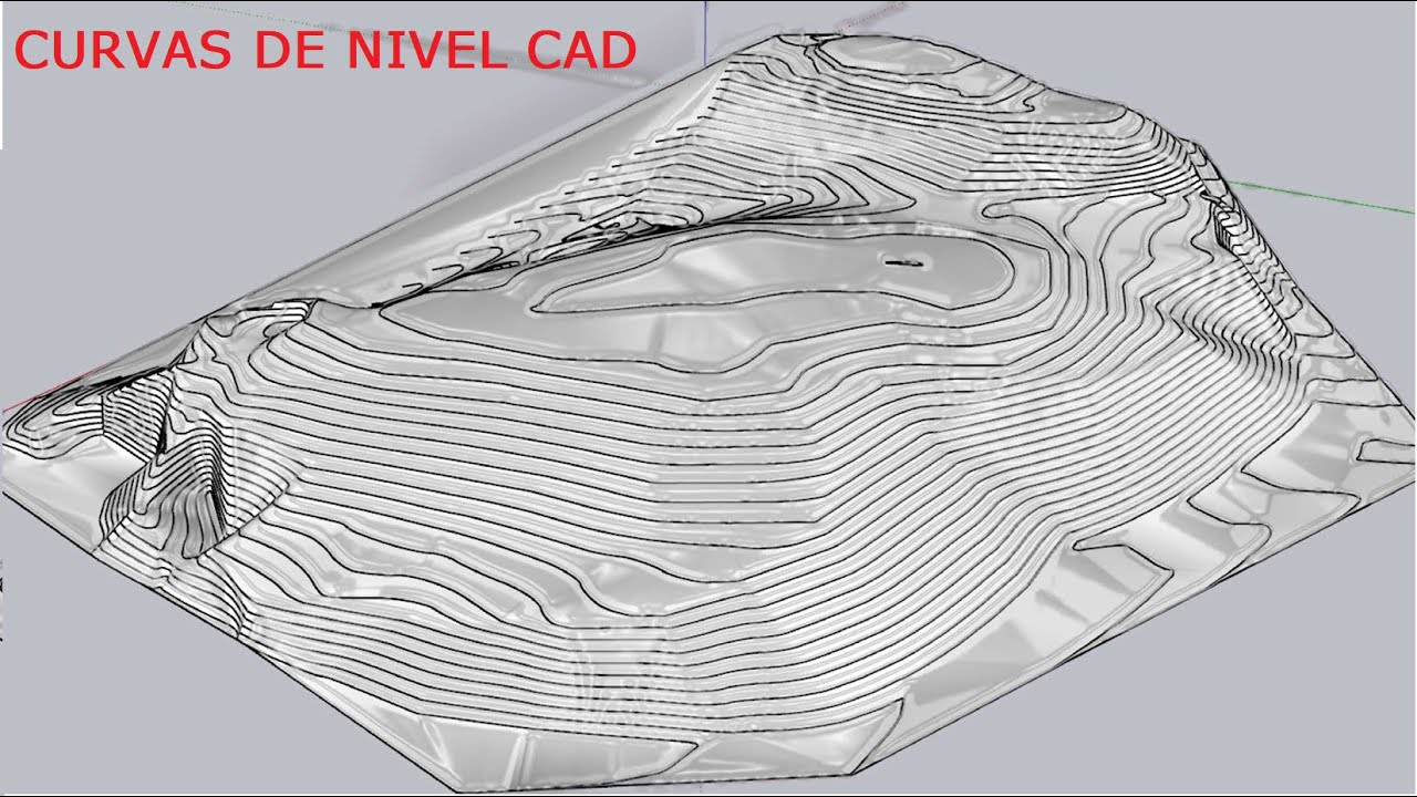 Exportación de Curvas de Nivel de GOOGLE EARTH a AutoCAD - YouTube