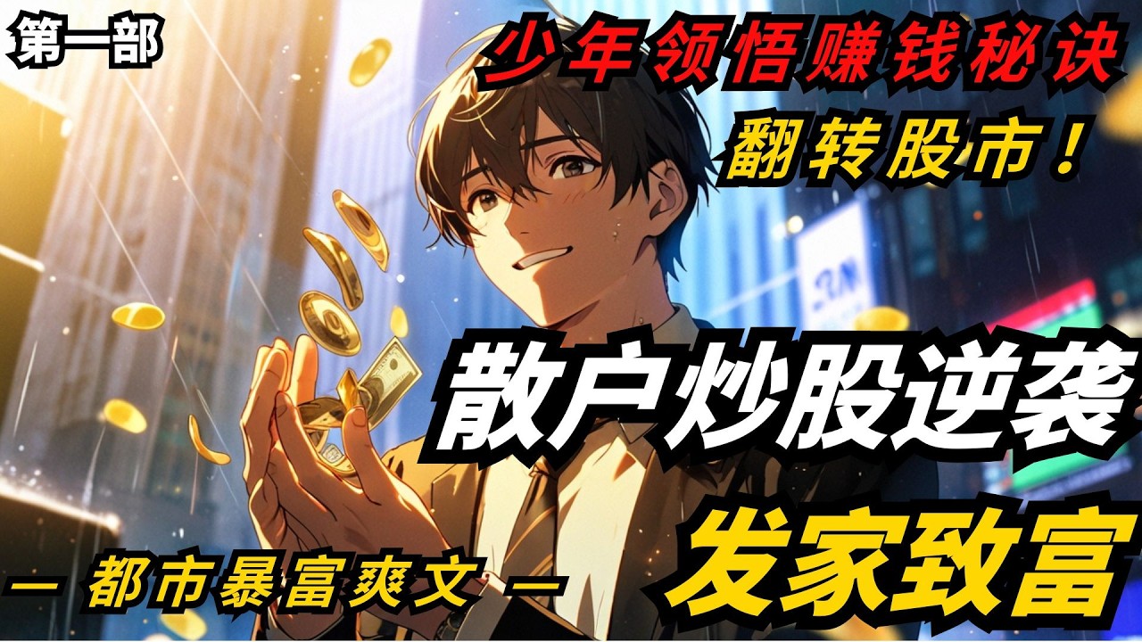 【散户炒股逆袭！ 少年领悟赚钱秘诀翻转股市！】第一部 ： 少年获得奇遇 炒股发家致富，从此走上人生巅峰月入过亿！
