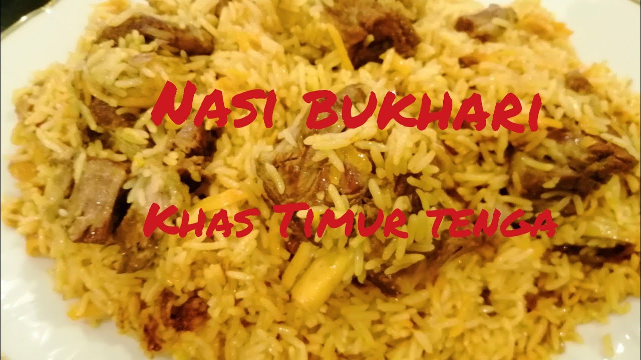 Nasi bukhari khas Timur tenga 