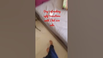 Day 1 of making ugly transitions until I hit 200 subs