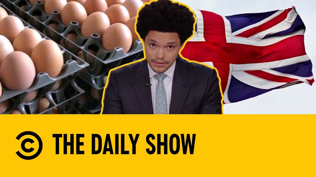 UK Protester Throws Eggs At King Charles | The Daily Show