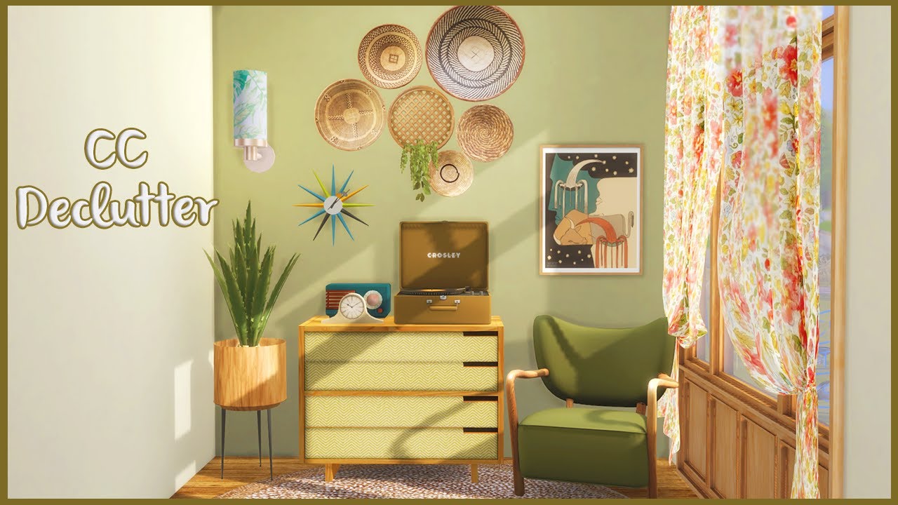 Decluttering Some Bedroom Cc With Cc Links The Sims 4 Custom Content