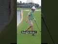 No shoe, no problem for Cam Smith! 👟 #livgolf #shorts