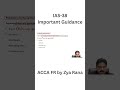 ACCA | FR - English Variant -  IAS-38 - Important Guidance | June 2026 | Zya Rana | Escribir Academy