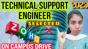 Zoho Technical Support Engineer Interview ON CAMPUS DRIVE 🫡|Interview Process 2024|Tamil  #zoho