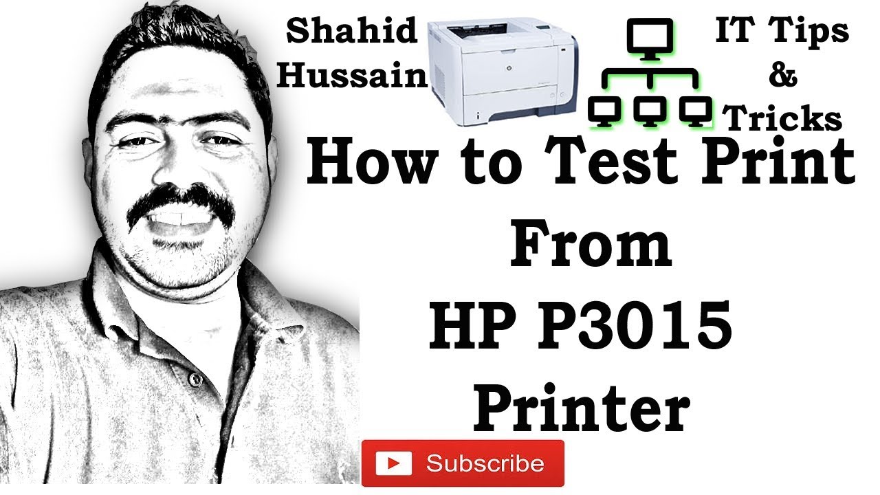 How To Test Print From HP Printer P3015 YouTube how-to-test-print-from-hp-printer-p3015-youtube