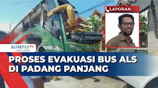 Breaking News Proses Evakuasi Bangkai Bus Als Di Padang Panjang