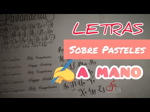 Video: Empiece A Escribir Letras. Técnica De Pastel Fresco 