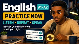 100 English Sentences for Your Daily Routine | A1–A2 Practice
