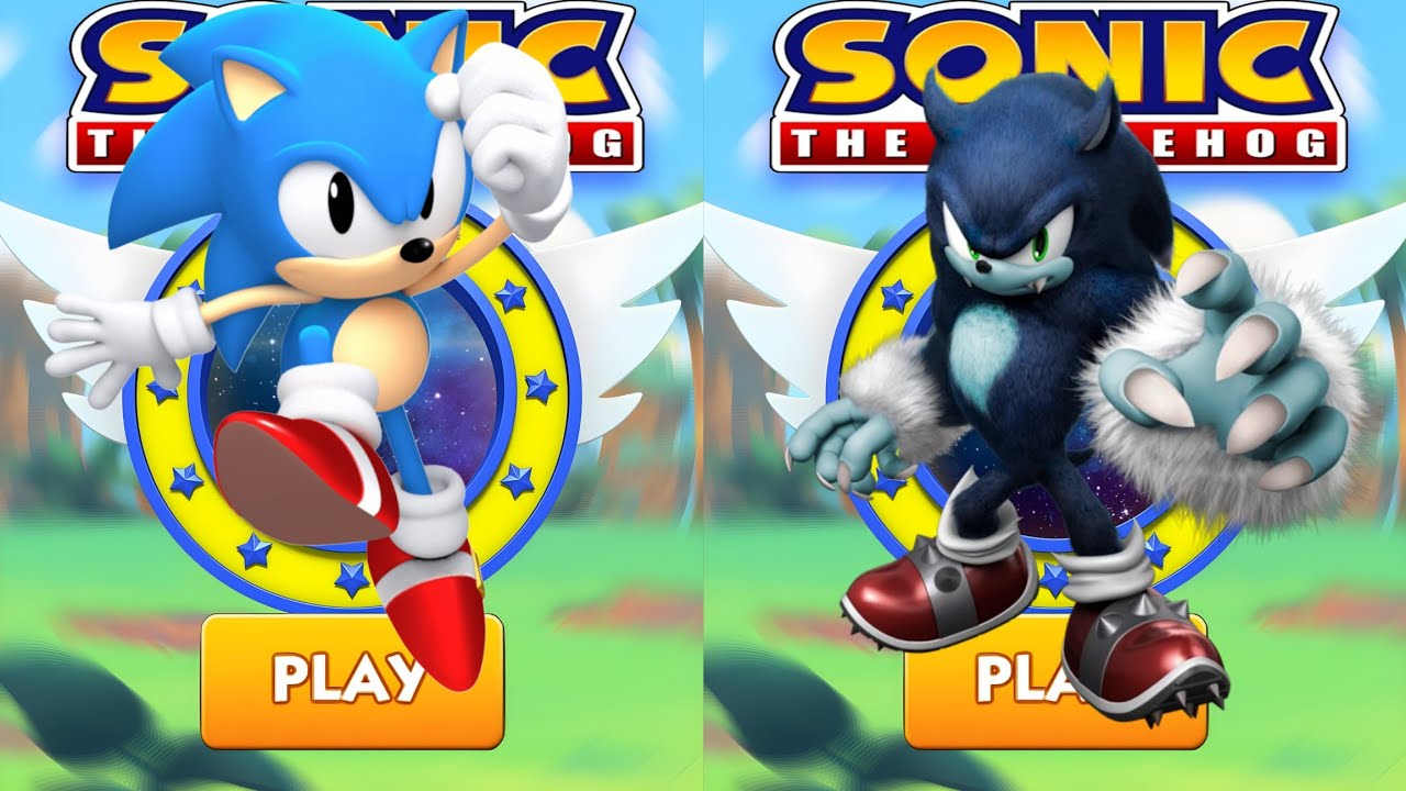 Sonic Dash - Super Classic Sonic VS Werehog _ All Bosses Zazz Eggman ...