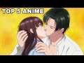 Top 5 Romance Anime with Heartwarming Happy Endings 😍