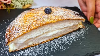 Soft Japanese dessert with 2 ingredients ready in 5 minutes without oven, no flour screenshot 5