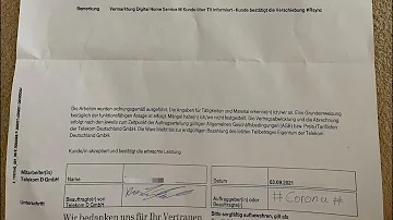 Warum muss ein Techniker kommen Telekom?