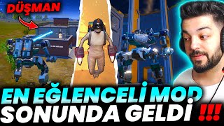 YENİ ROBOT MODU GELDİ !! EN EĞLENCELİ MOD - PUBG Mobile