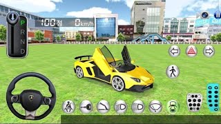3D car driving City road vs airport driving  super car |Android Gameplay| screenshot 5