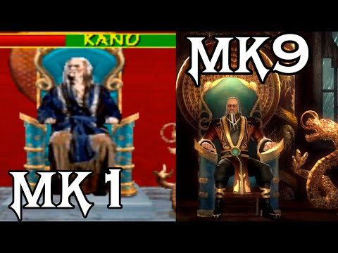 MORTAL KOMBAT: [Shang Tsung Throne Room] through The Years MK1 And MK9