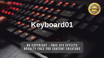 FREE Writing on Keyboard Typing Sound Effect SFX no copyright royalty free