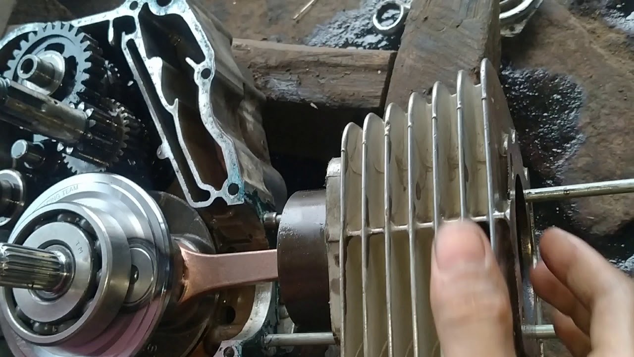 #krukasBRT #HONDA #Tiger  pemasangan kruk as #BRT langkah 68,2 di honda tiger