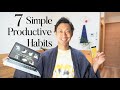 Japanese minimalist 7 simple productive habits
