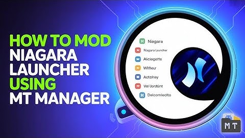 How to Mod Niagara Launcher Using MT Manager. Reverse Engineering, Smali learning by HK MODDERS BD.