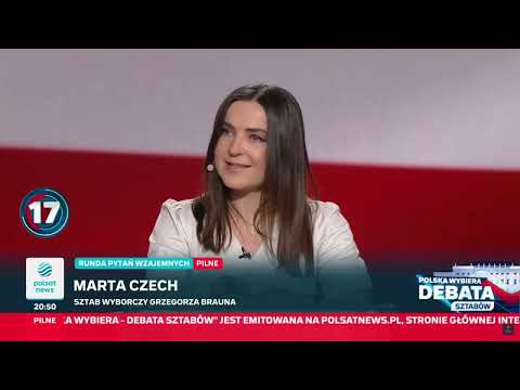 05/05/25 DEBATA SZTABÓW | Marta Czech | PYTANIA | POLSAT