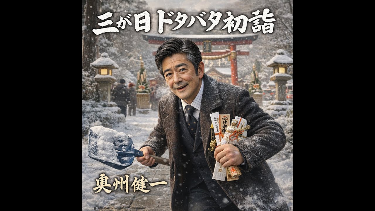 三が日ドタバタ初詣｜奥州健一【公式MV】