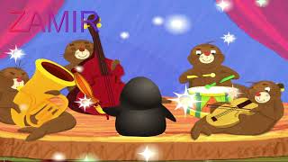 COMFY BABYTV PING AND PINGA (PIM AND PIMBA) ORCHESTRA UMBRELLA BATON ENGLISH VERSION COMFYLAND