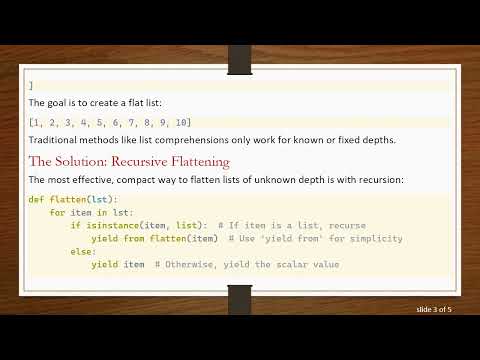 How to Flatten a Multi-dimensional List in Python