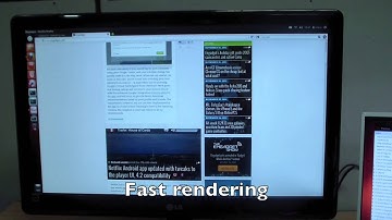 ODROID-X2 Dual-head display demo