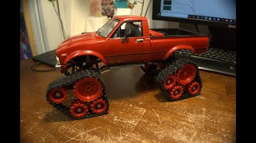 WPL C24 upgrades! Full compliment of tracks!