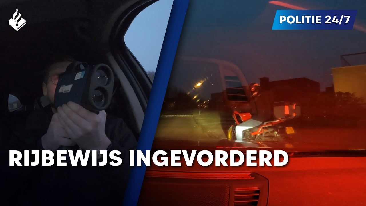 Politie 24/7 | Rijbewijs ingevorderd