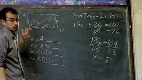 Parallelogram angles with diagonals