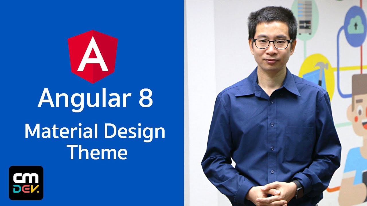 สอนติดตั้ง Material Design Theme ใน Angular 8 - YouTube