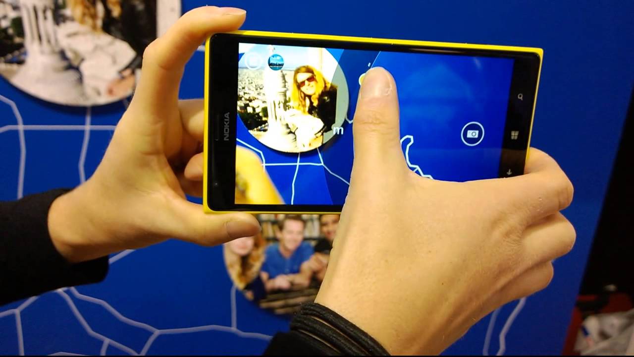 Nokia Lumia 1520 hands-on preview shoes