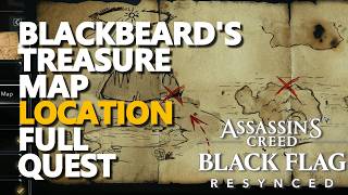 Blackbeards Treasure Map Assassins Creed Black Flag Resynced