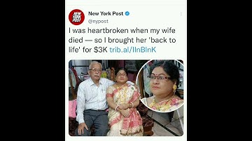 Thumbnail of I was heartbroken when my wife died — so I brought her 'back to life' for $3K
