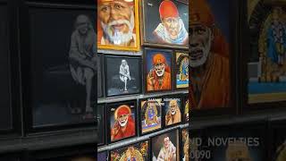 Sai Baba Photo Frame with HD Quality available at Anand Novelties ,Shirdi #bestshopofshirdi #shorts Sai Baba Photo Frame with HD Quality available at Anand Novelties ,Shirdi #bestshopofshirdi #shorts