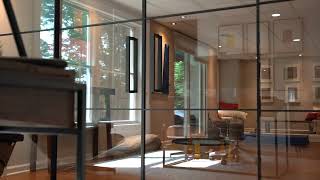 Aluminum Partition | Framed Sliding Doors