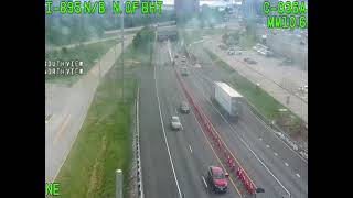 I-895 N Of Harbor Tunnel Traffic Camera 6/12/2026 5:18 PM - 6/13/2026 1:31 AM (Sunny - Midnight)
