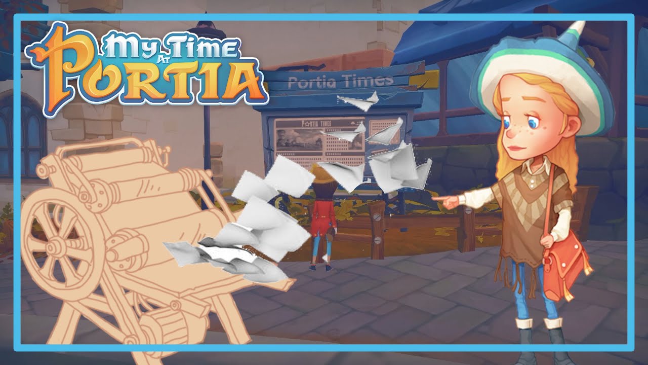 Printing Press My Time at Portia [Episode 63] YouTube