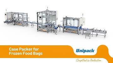 UniPack RSC | Case Packer for Frozen Food Bags