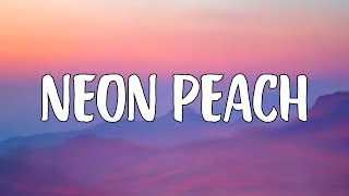 Video thumbnail of "Snoh Aalegra - NEON PEACH (Lyrics) ft.Tyler, The Creator"