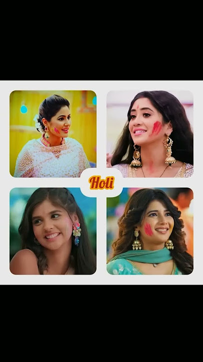 Akshara Vs Naira Vs Akshu Vs Abhira All festival look 🥰🥰💕💕 🌸🌸#yrkkh #trending #viral #kaira