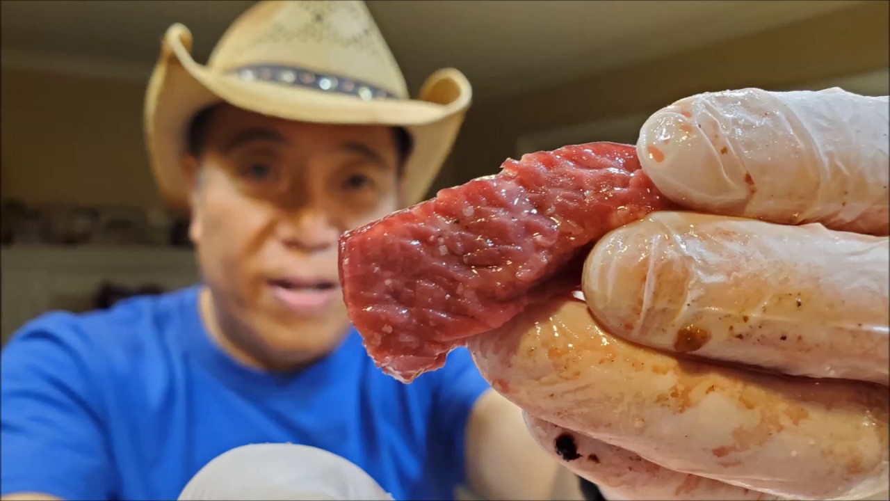 ASMR Steak Sizzling Sounds Meat Glue No Talking by BBQ Champion Harry