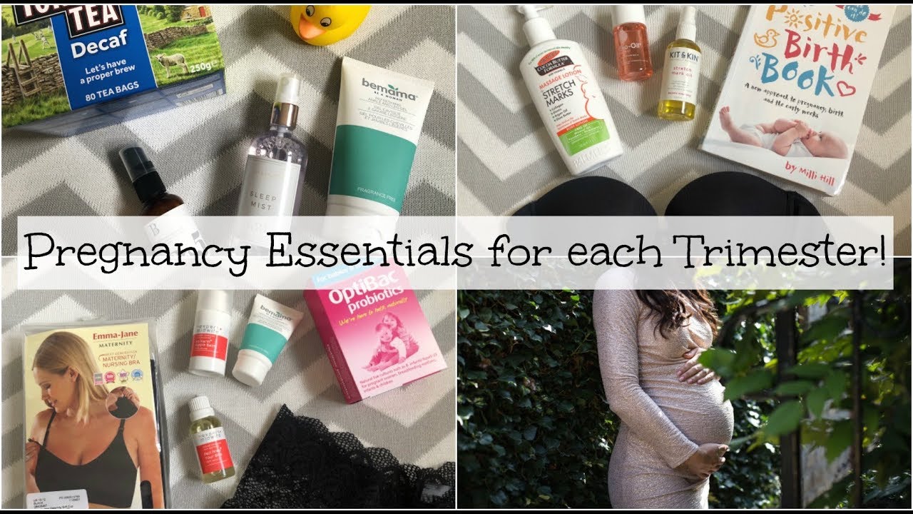 My Pregnancy Essentials – Trimesters 1, 2 & 3 – Mummy Nutrition