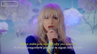 Paramore - Hard Times (Subtitulada en Español/Lyrics)[Official Video] chords