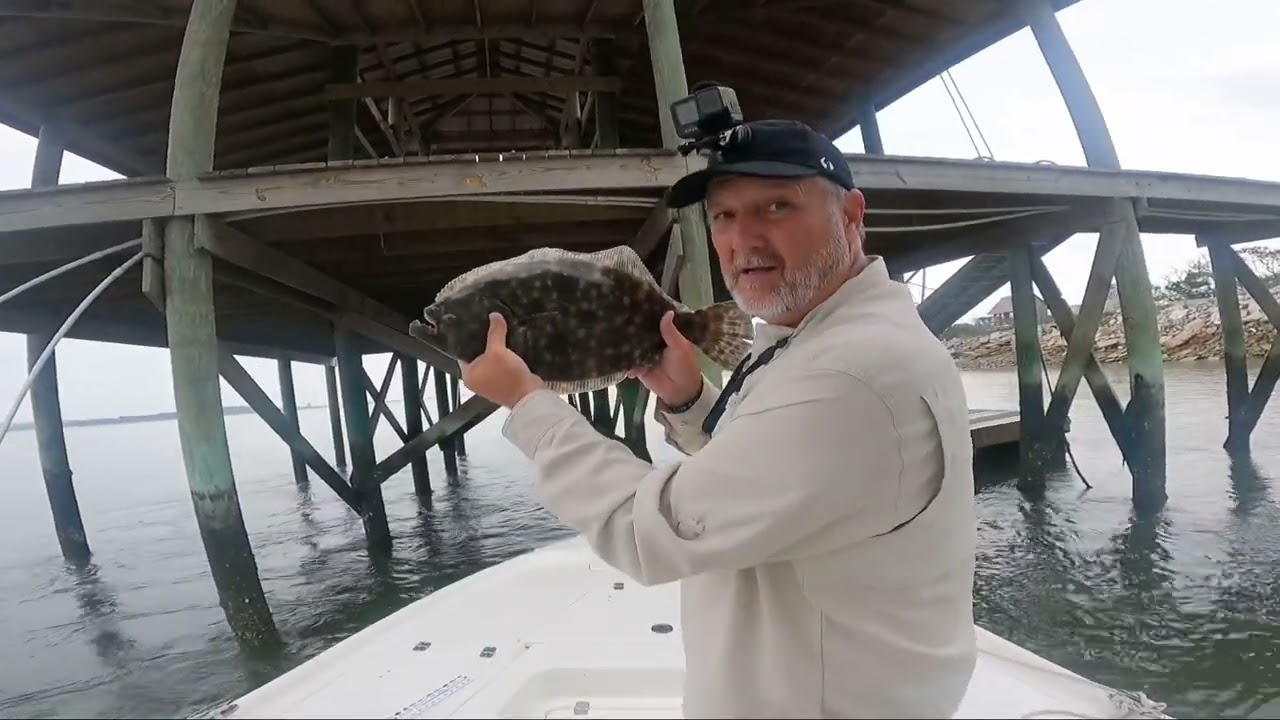 Catching Flounder, Redfish, Drum and Mangroves in rainy St Augustine