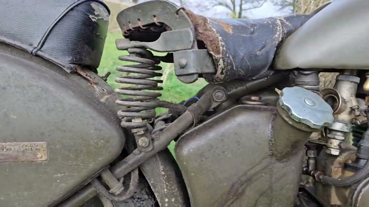 Matchless G3l 1941 350cc ex Wo2 machine with dutch papers, for sale www.dutch-lion-motorbikes.com