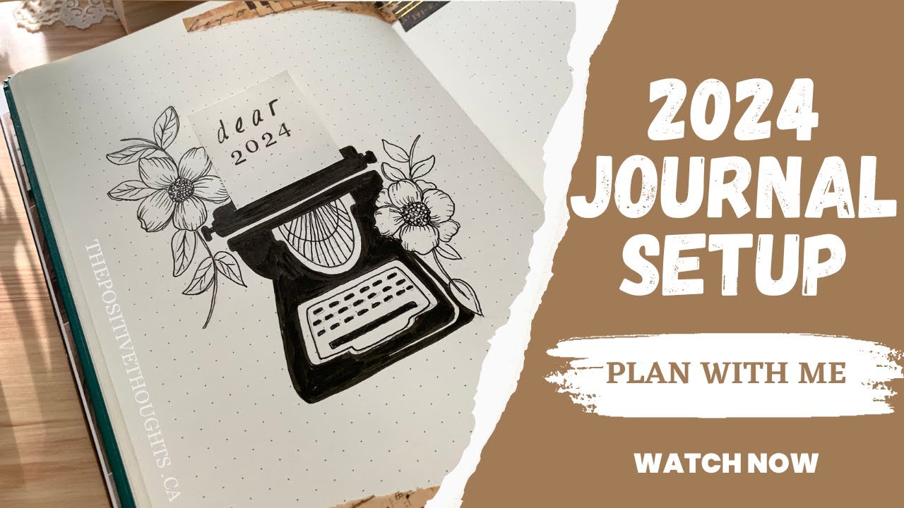 2024 New Bullet Journal Set Up, Plan With Me